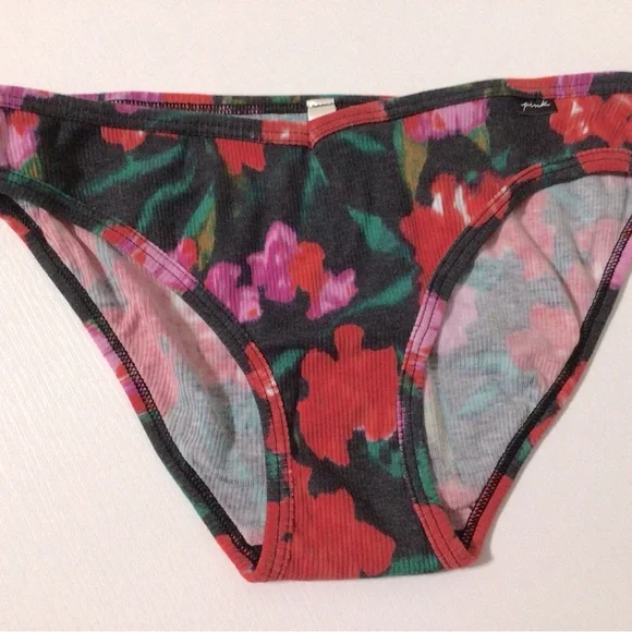 VS PINK~Ribbed Cotton Bikini Panties~6 Panties~NWT - Picture 4 of 9